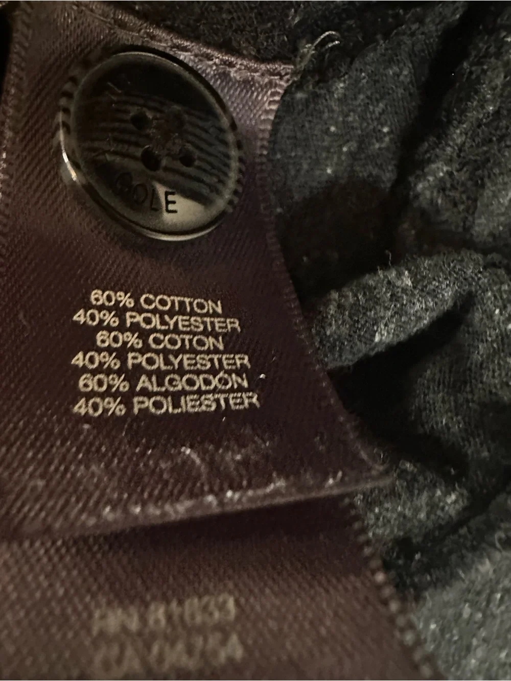 Kenneth Cole Reaction Men's Charcoal Gray Marled Pullover Hoodie XXL